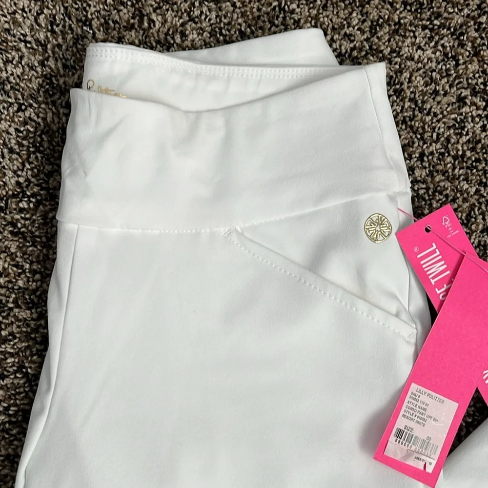 Lilly Pulitzer Corso Resort White Pant, NWT - Picture 2 of 7